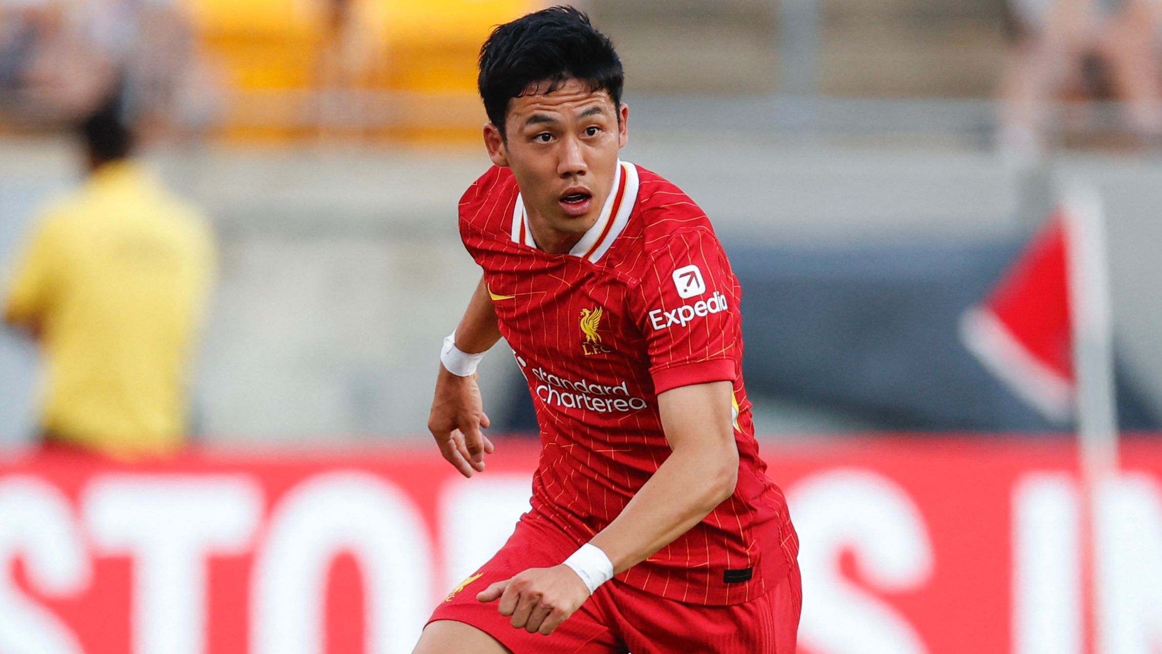 リバプール ENDO選手 半袖 シャツ 3番 遠藤航 NIKE リバプール 23/24 ユニフォーム ホーム 半袖 ジュニア#3.遠藤航